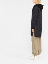 Thumbnail for your product : Pinko Quilted Hooded Coat