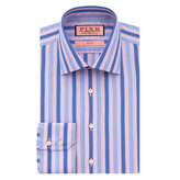 Thumbnail for your product : Thomas Pink Walbourn Stripe Slim Fit Button Cuff Shirt