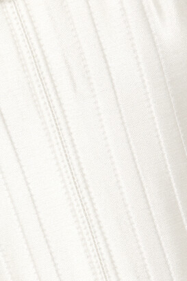Alex Perry Elyse Strapless Silk-faille Mini Dress - White - ShopStyle