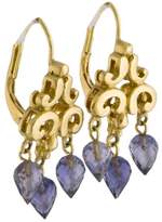 Thumbnail for your product : Robin Rotenier 18K Iolite Drop Earrings