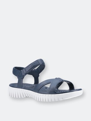 Skechers Womens/Ladies GOwalk Aloha Sandals (Navy/White) - ShopStyle