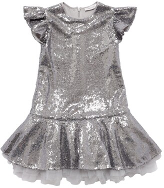 button through tea dress