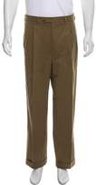 Thumbnail for your product : Luciano Barbera Pleated Twill Pants