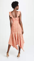Thumbnail for your product : Jonathan Simkhai Macrame Ruffle Bustier Dress