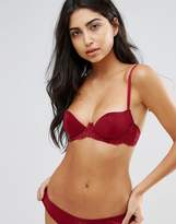 Thumbnail for your product : ASOS Design Carly Microfibre padded Underwire Bra