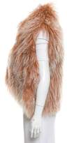 Thumbnail for your product : Alice + Olivia Sheep Open-Front Vest w/ Tags