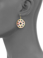 Thumbnail for your product : Ippolita Polished Rock Candy Brown Shell, Mother-Of-Pearl & 18K Yellow Gold Layered Drop Earrings