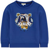 Thumbnail for your product : Kenzo Kids Tiger wool blend sweater