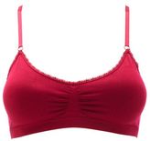 Thumbnail for your product : Charlotte Russe Seamless Lace-Trimmed Bralette