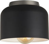 Thumbnail for your product : CB2 Bell Black Flush Mount Lamp
