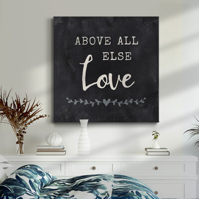 Winston Porter Above All Else-Premium Gallery Wrapped Canvas - Ready to Hang