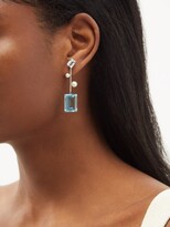 Thumbnail for your product : Mateo Diamond, Pearl, Topaz & 14kt White Gold Earrings