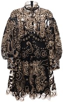 Thumbnail for your product : Zimmermann Ladybeetle Silk Embroidered Tulle Dress