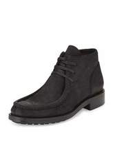 Thumbnail for your product : Vince Crawford Leather Moccasin Boot, Black