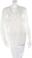Thumbnail for your product : Stella McCartney Embroidered Button-Up Top