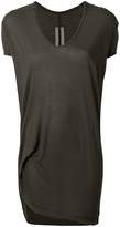 Thumbnail for your product : Rick Owens draped v-neck T-shirt