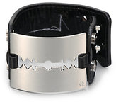 Thumbnail for your product : McQ Leather Cuff Bracelet