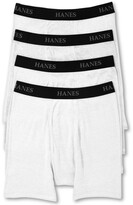 Thumbnail for your product : Hanes Platinum - Classic Cotton - 4 Tagless Boxer Briefs