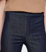 Thumbnail for your product : S Max Mara Campus straight cropped denim pants
