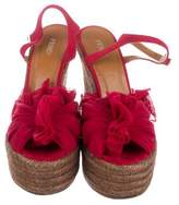Thumbnail for your product : Fendi Platform Wedged Sandals