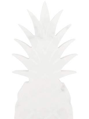Fiammettav Pineapple Carrara Marble Paperweight