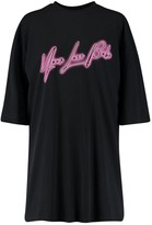 Thumbnail for your product : boohoo Your Loss 3/4 Sleeve T-Shirt Dress