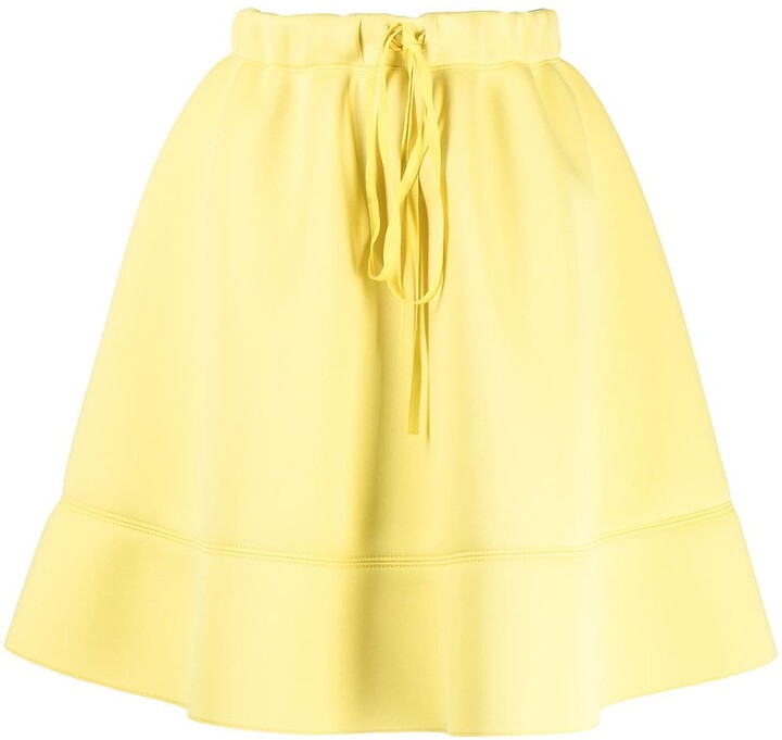 Yellow Knee Length Skirt | Shop the world's largest collection of 