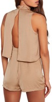 Thumbnail for your product : Missguided Choker Neck Double Layer Romper