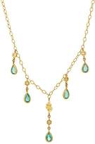 Thumbnail for your product : Cathy Waterman Women's Emerald Pendant Necklace - Green