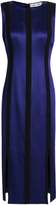 Thumbnail for your product : Diane von Furstenberg Two-tone Satin Midi Dress