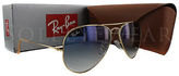 Thumbnail for your product : Ray-Ban NEW RB 3025 001 3F 55 Arista Gold Green  55mm Sunglasses