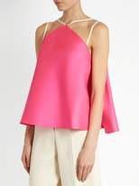 Thumbnail for your product : Maison Rabih Kayrouz Fluted Duchess Satin Top - Womens - Pink