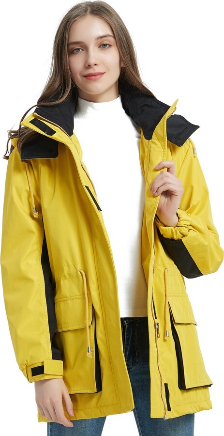 ski trench coat