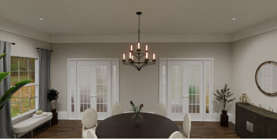 Gracie Oaks Ashlie 9 - Light Chandelier