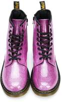 Thumbnail for your product : Dr. Martens Kids glitter lace-up boots
