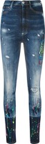 Thumbnail for your product : Philipp Plein Super High Rise Jeggings