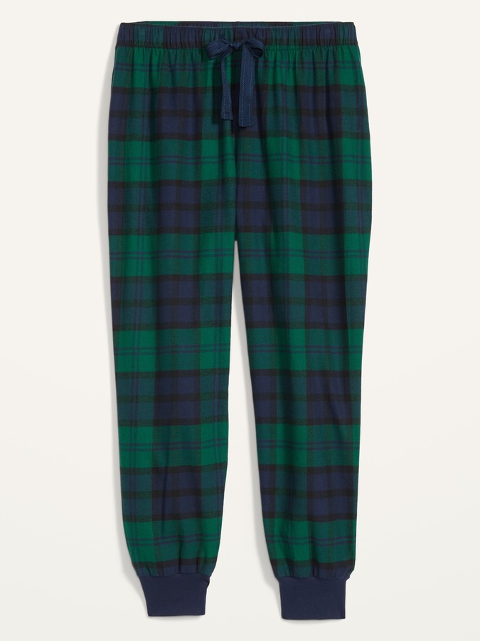 green plaid jeans