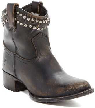 Frye Diana Cut & Studded Leather Short Boot