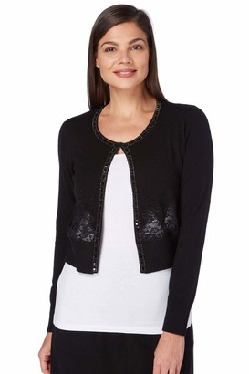 black evening cardigan uk