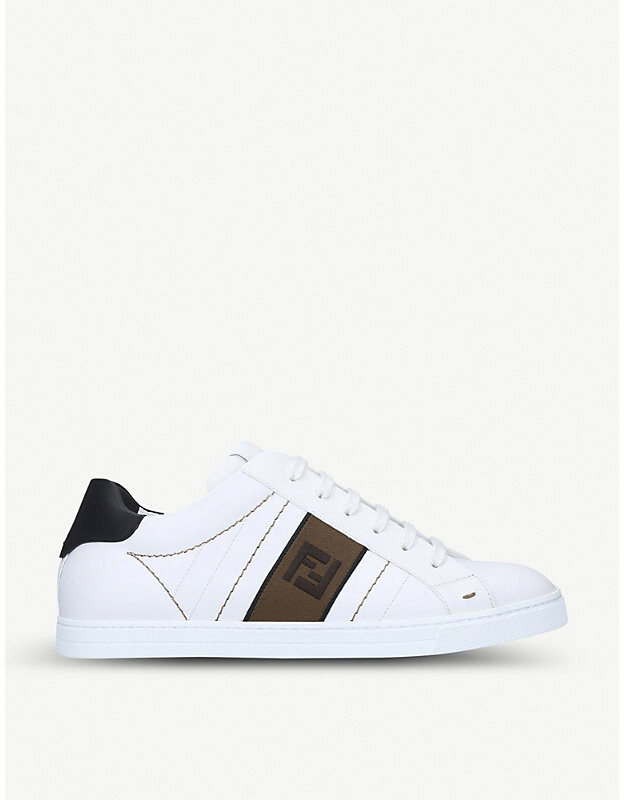 mens black fendi trainers