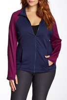 Thumbnail for your product : Zella Z By Be Bold Too Colorblock Jacket (Plus Size)