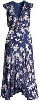 Thumbnail for your product : Saloni Rita Floral-Print Midi Dress