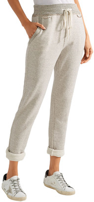 James Perse Cotton-blend Terry Track Pants