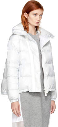 Sacai Off-White Down Nylon Jacket