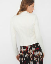 Thumbnail for your product : White House Black Market Zip Front Knit Jacket