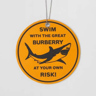 Burberry Rubber Shark Graphic Necklace
