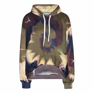 womens tie dye hoodie uk
