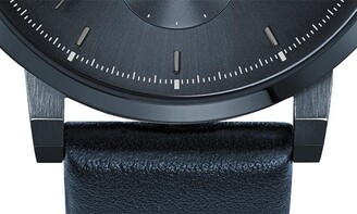 HUGO BOSS Integrity Chronograph Leather Strap Watch, 43mm