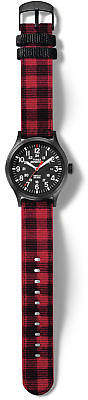Timex Men's Expedition Scout | Red Flannel Strap Black Case & Dial | TW4B02000