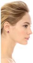 Thumbnail for your product : Magid Sarah Mini Crazy Agate Cone Stud Earrings